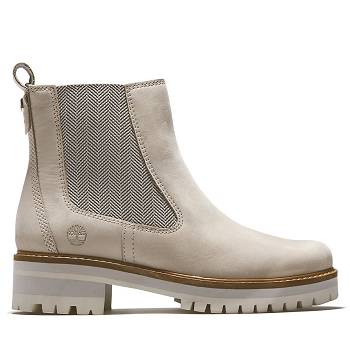 Timberland Courmayeur Valley - Bezove Kotnikove Cizmy Damske, TB0465Z